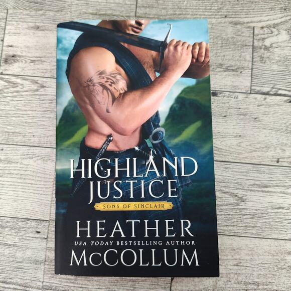 Highland Justice Sons of Sinclair by Heather McCollum 2022 1st Edition Romance‎ - Picture 11 of 11